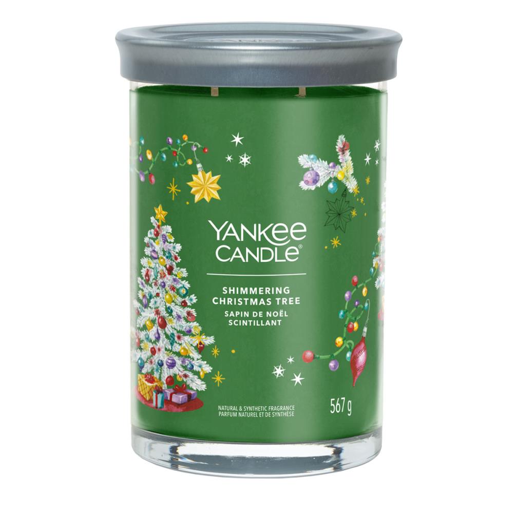Yankee Candle Shimmering Christmas Tree Large Tumbler Jar £19.19